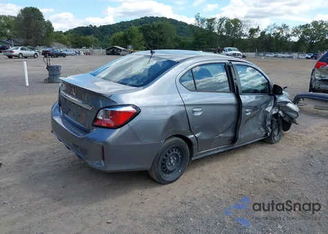 2023 Mitsubishi Mirage G4 из США, поврежденный, VIN ML32FUFJ6PHF03693